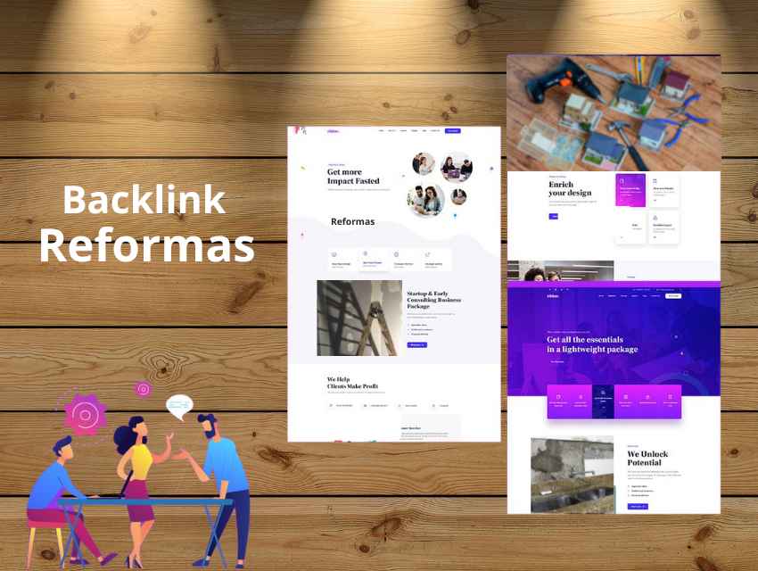 Backlink – Site de Reformas – DA 31