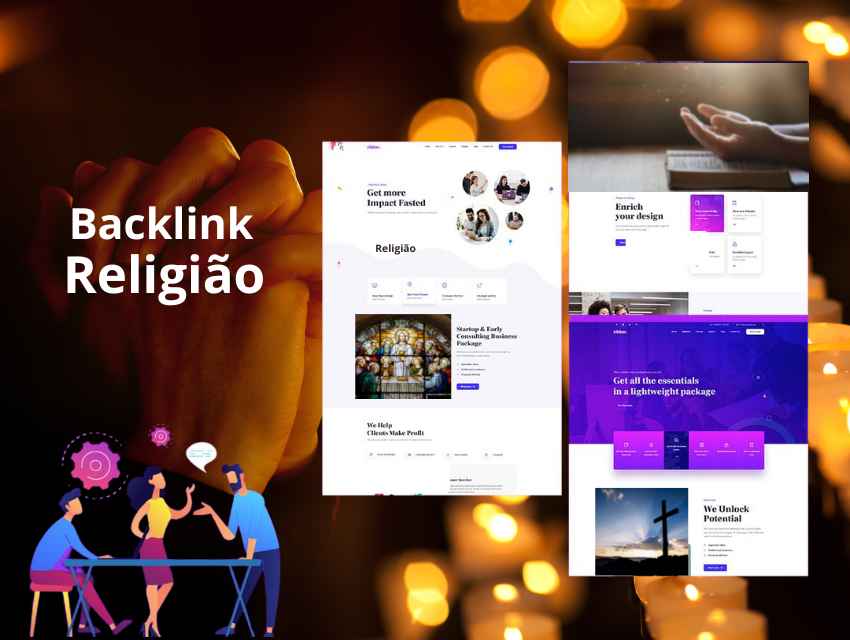 Backlink – Site de Religião – DA 54