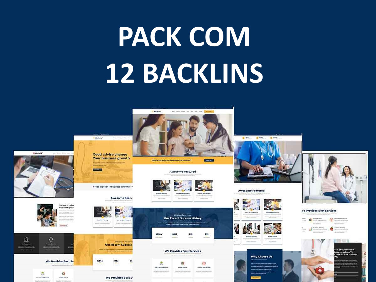 Pack 12 backlinks